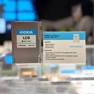 رونمایی Kioxia از حافظه اس‌اس‌دی 122.88 ترابایتی PCIe Gen5 NVMe مدل LC9
